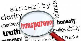 Importancia de la transparencia