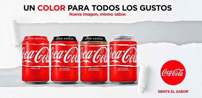 Coca Cola Nuevo Branding 2018